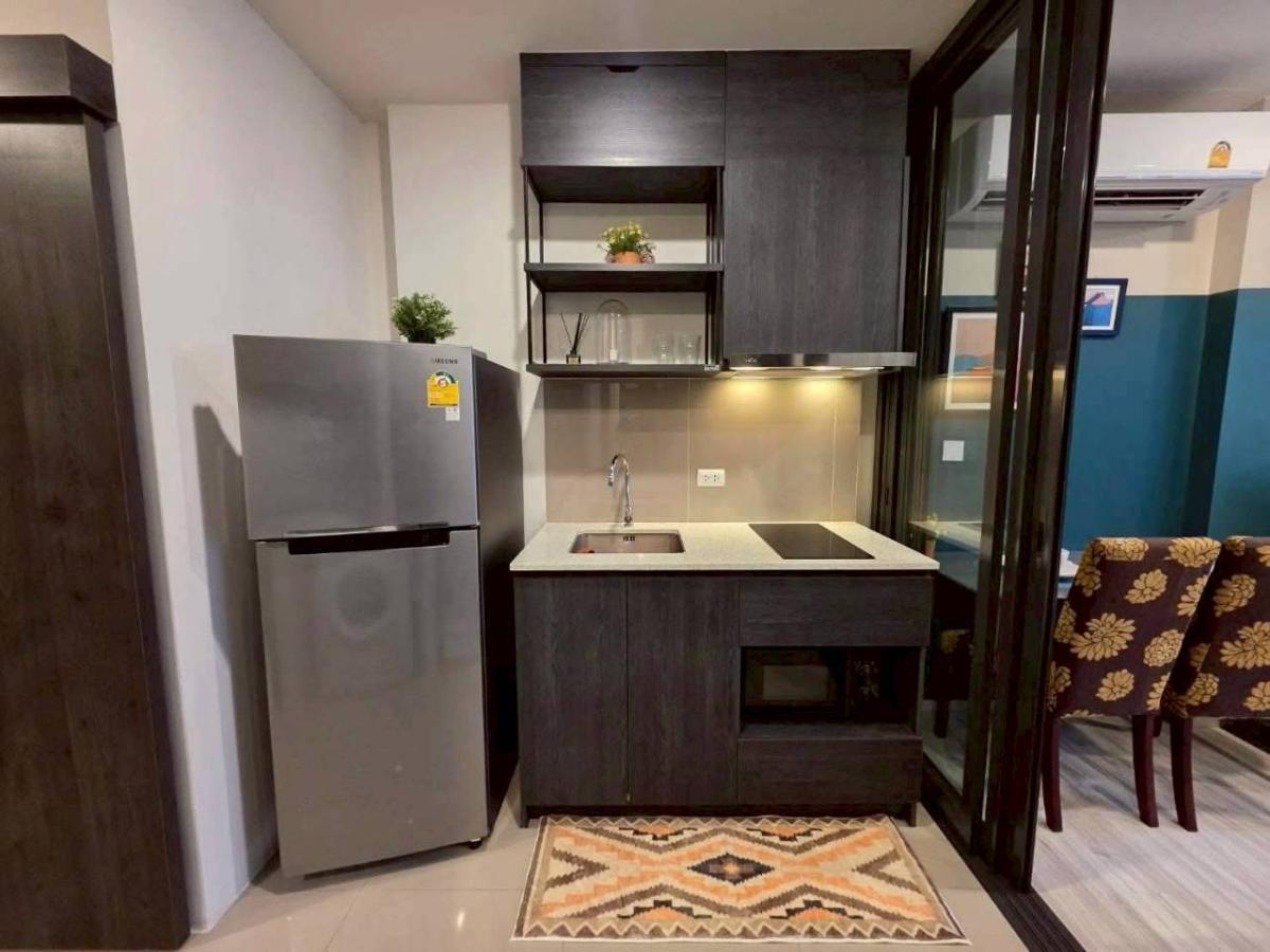 For RentCondoRatchadapisek, Huaikwang, Suttisan : 🔥For Rent Now🔥 XT Huai Khwang, Corner Unit, Beautiful View, Fully Furnished, Ready to Move In, Near MRT Huai Khwang Station