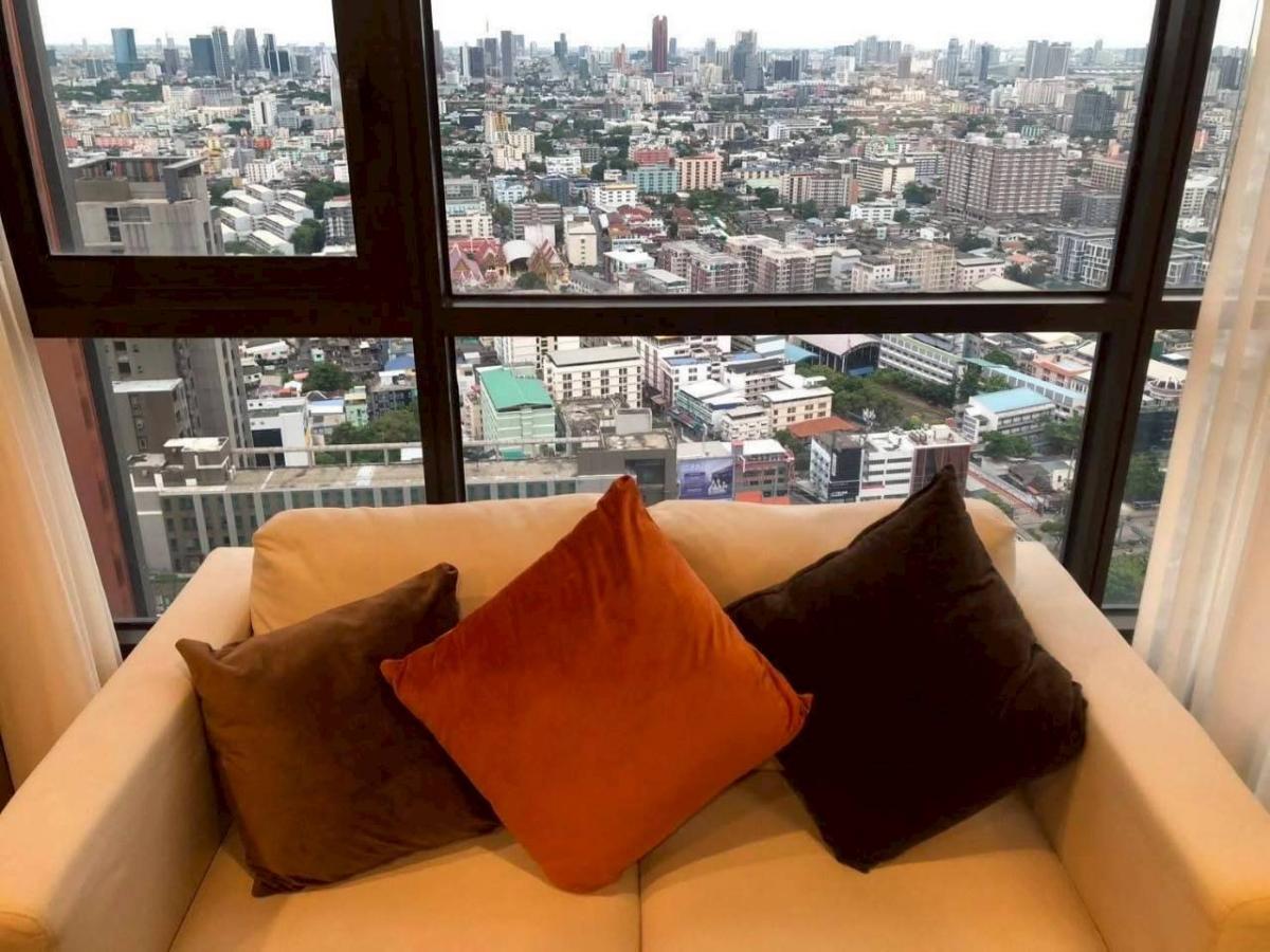 For RentCondoRatchadapisek, Huaikwang, Suttisan : 🔥For Rent Now🔥 XT Huai Khwang, Corner Unit, Beautiful View, Fully Furnished, Ready to Move In, Near MRT Huai Khwang Station