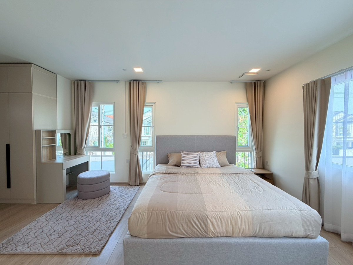 ให้เช่าบ้านบางนา แบริ่ง ลาซาล : ให้เช่า✨ Villaggio 3 ศรีนครินทร์–บางนา : บ้ านเดี่ยวพื้นที่กว้าง ขนาด 4 ห้องนอน : ใกล้ Central Bangna