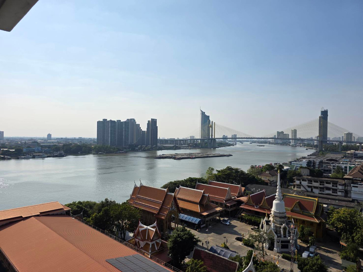 CondoRama3 (Riverside),Satupadit : K-6699 BEST DEAL🔥🔥 Urgent sale! LPN Park Riverside Rama 3, corner room, ready to move in, Chao Phraya River view.