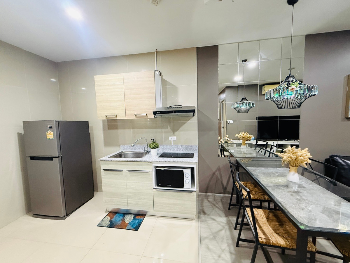 ให้เช่าคอนโดลาดพร้าว101 แฮปปี้แลนด์ :  ให้เช่า Happy condo ลาดพร้าว 101ขนาด 90.40 ตรม. ชั้น 7  ตึก South  วิวเมือง  MRT ลาดพร้าว 101