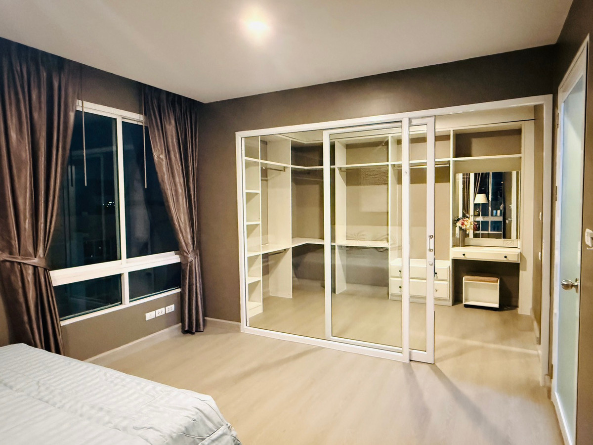 ให้เช่าคอนโดลาดพร้าว101 แฮปปี้แลนด์ :  ให้เช่า Happy condo ลาดพร้าว 101ขนาด 90.40 ตรม. ชั้น 7  ตึก South  วิวเมือง  MRT ลาดพร้าว 101