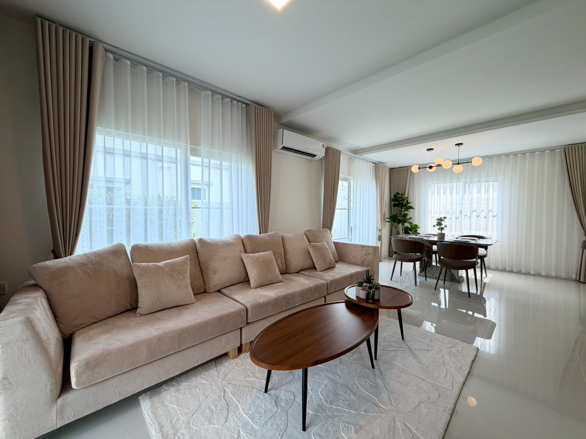 ให้เช่าบ้านบางนา แบริ่ง ลาซาล : ให้เช่า✨ Villaggio 3 ศรีนครินทร์–บางนา : บ้ านเดี่ยวพื้นที่กว้าง ขนาด 4 ห้องนอน : ใกล้ Central Bangna