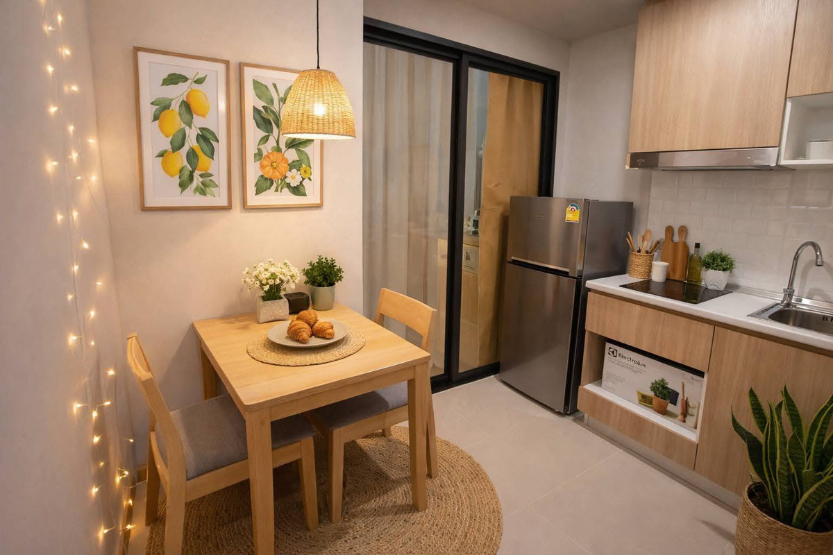 For SaleCondoRama9, Petchburi, RCA : 💥SL-9844💥 Condo for sale, beautiful room, good price, COCOON RAMA 9👉 Add Line @rangrak