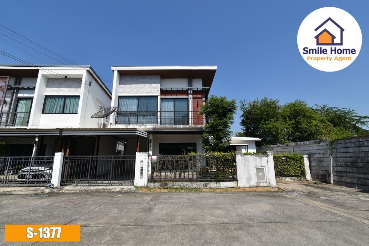 ขายบ้านลาดกระบัง สุวรรณภูมิ : พฤกษาวีทู อ่อนนุช-พระราม9 Pruksa We2 Onnut-Rama9 หลังริม ต่อเติมเรียบร้อย