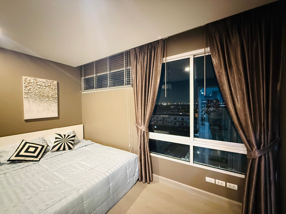 ให้เช่าคอนโดลาดพร้าว101 แฮปปี้แลนด์ :  ให้เช่า Happy condo ลาดพร้าว 101ขนาด 90.40 ตรม. ชั้น 7  ตึก South  วิวเมือง  MRT ลาดพร้าว 101