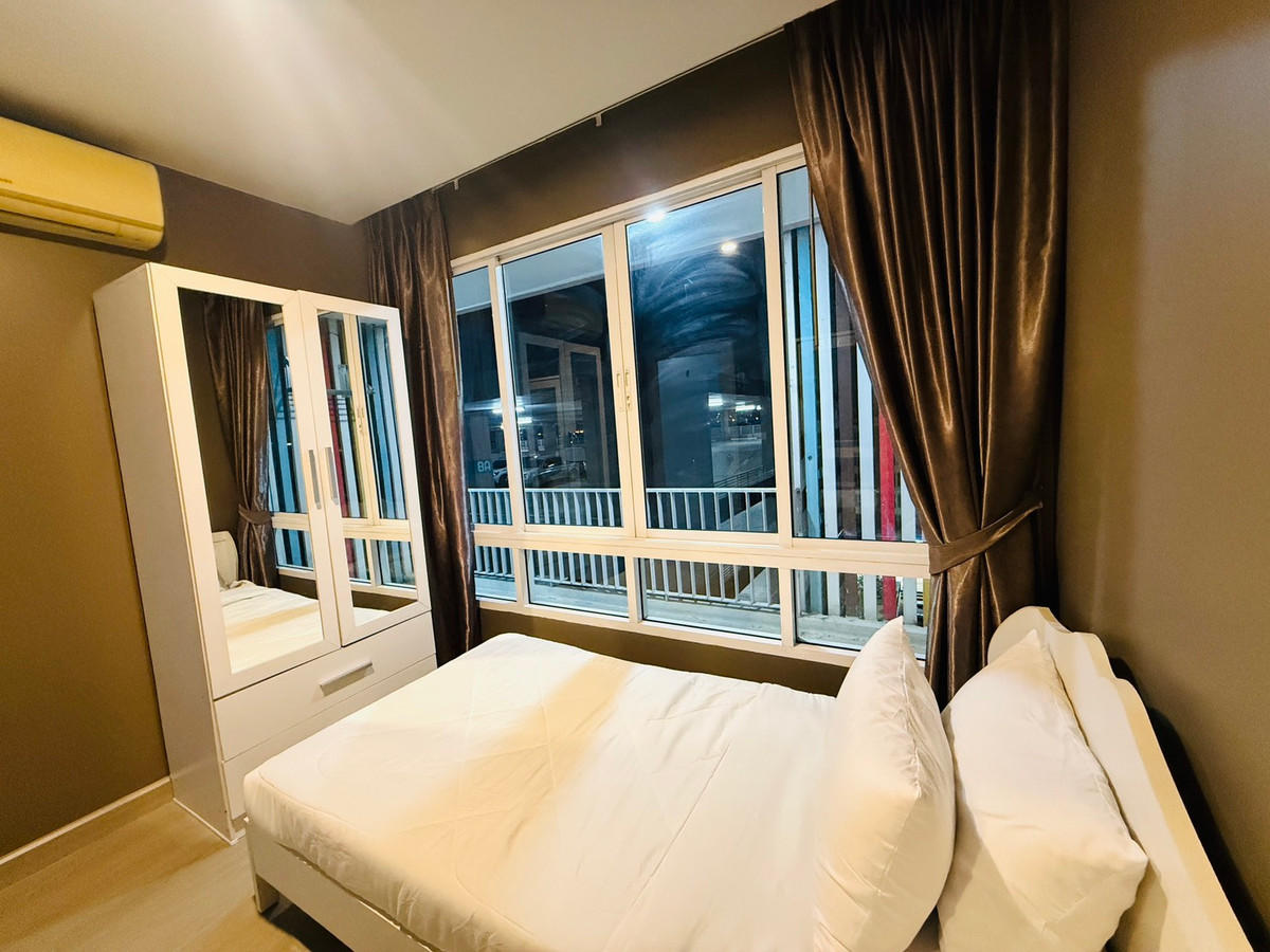 ให้เช่าคอนโดลาดพร้าว101 แฮปปี้แลนด์ :  ให้เช่า Happy condo ลาดพร้าว 101ขนาด 90.40 ตรม. ชั้น 7  ตึก South  วิวเมือง  MRT ลาดพร้าว 101