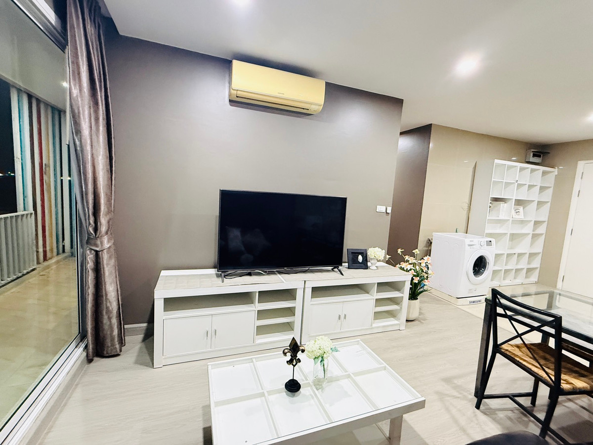 ให้เช่าคอนโดลาดพร้าว101 แฮปปี้แลนด์ :  ให้เช่า Happy condo ลาดพร้าว 101ขนาด 90.40 ตรม. ชั้น 7  ตึก South  วิวเมือง  MRT ลาดพร้าว 101