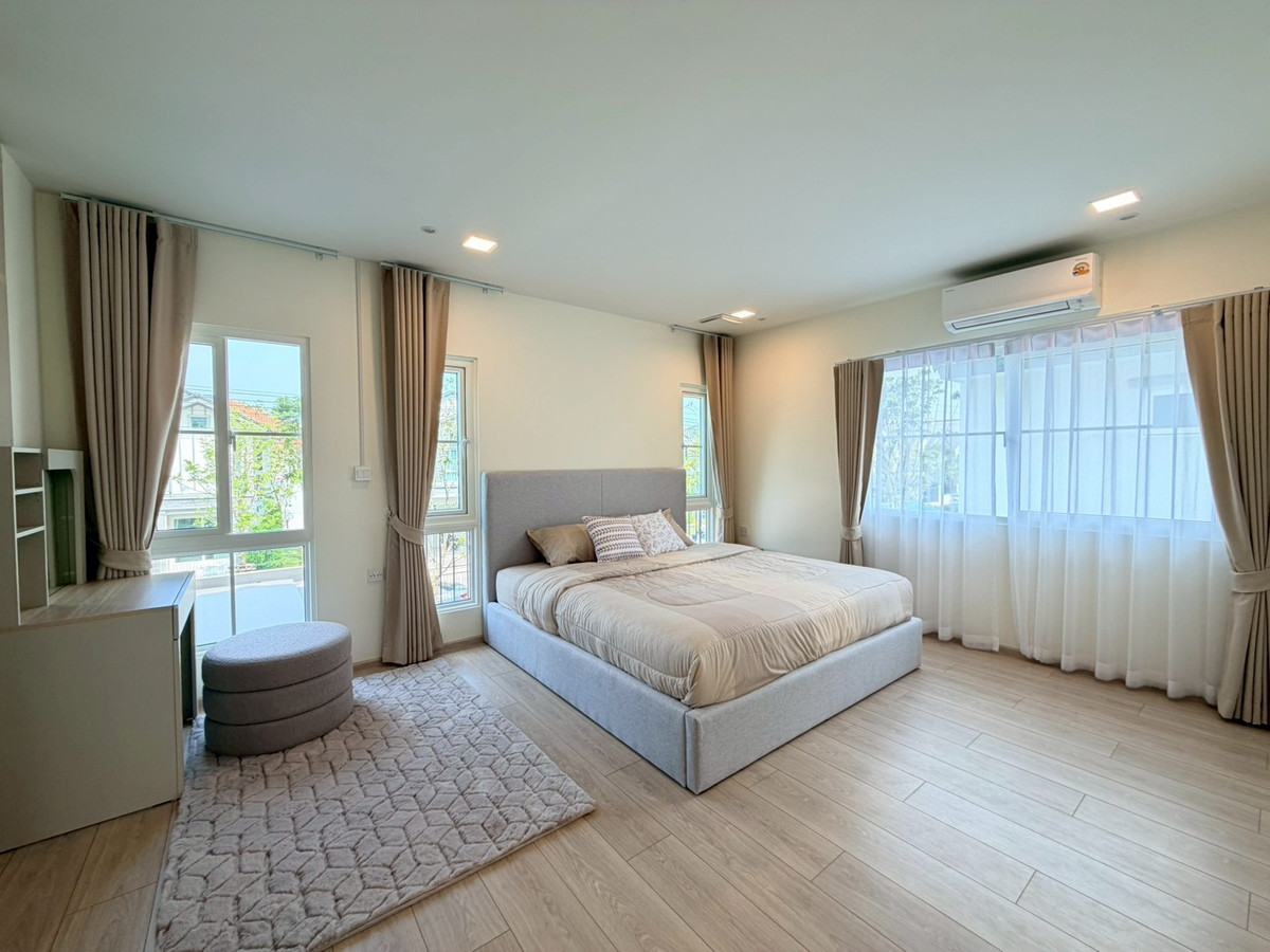 ให้เช่าบ้านบางนา แบริ่ง ลาซาล : ให้เช่า✨ Villaggio 3 ศรีนครินทร์–บางนา : บ้ านเดี่ยวพื้นที่กว้าง ขนาด 4 ห้องนอน : ใกล้ Central Bangna