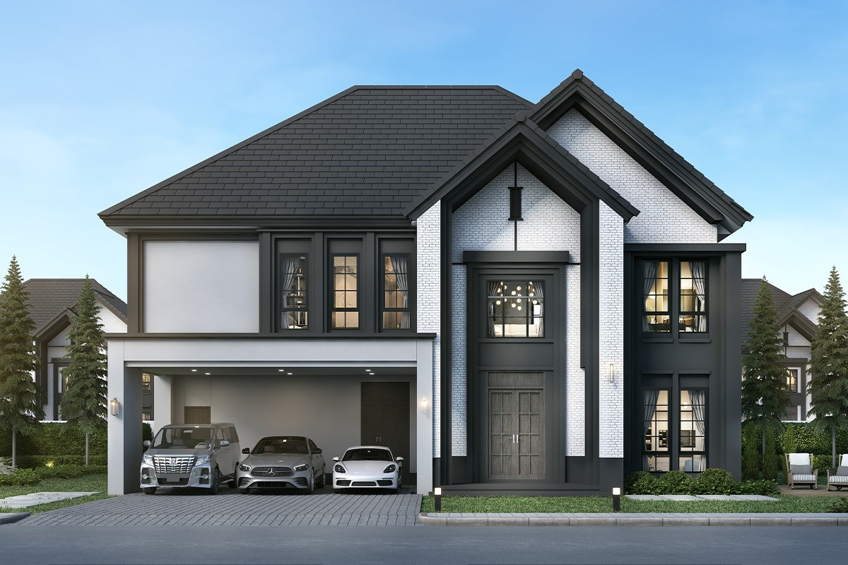 ขายบ้านบางนา แบริ่ง ลาซาล : บ้านเดี่ยว 2 ชั้น 4 นอน 5 น้ำ 3 ที่จอด “The City Bangna 2” ใกล้ Mega Bangna, ทางด่วน และ รร นานาชาติ โทร : 081-245-7349