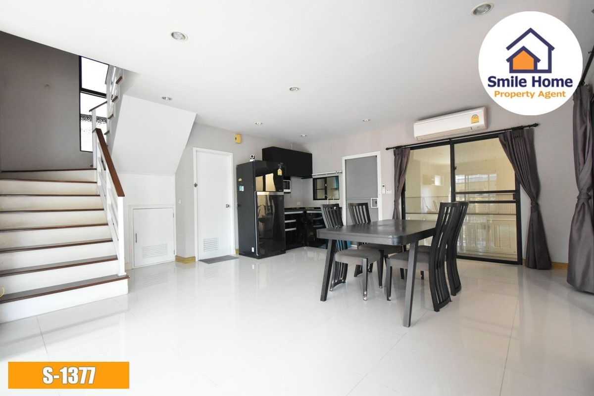 ขายบ้านลาดกระบัง สุวรรณภูมิ : พฤกษาวีทู อ่อนนุช-พระราม9 Pruksa We2 Onnut-Rama9 หลังริม ต่อเติมเรียบร้อย