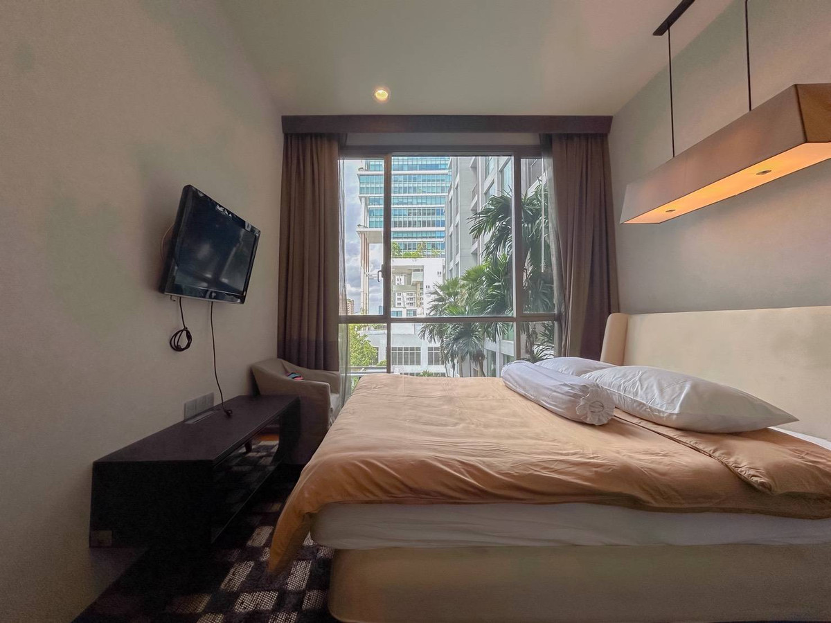 คอนโดสุขุมวิท อโศก ทองหล่อ : Quattro by sansiri for rent🎉 2 bedrooms 85 sq.m with fully furnished on the low floor near BTS Thonglor and Donki mall.