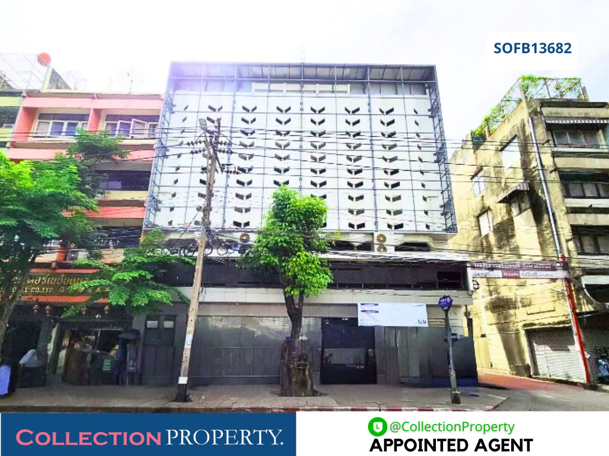 For SaleOfficeSathorn, Narathiwat : 🏢 Office Building for Sale – Wat Phraya Krai, Charoen Krung Road | 851 sqm 🏢