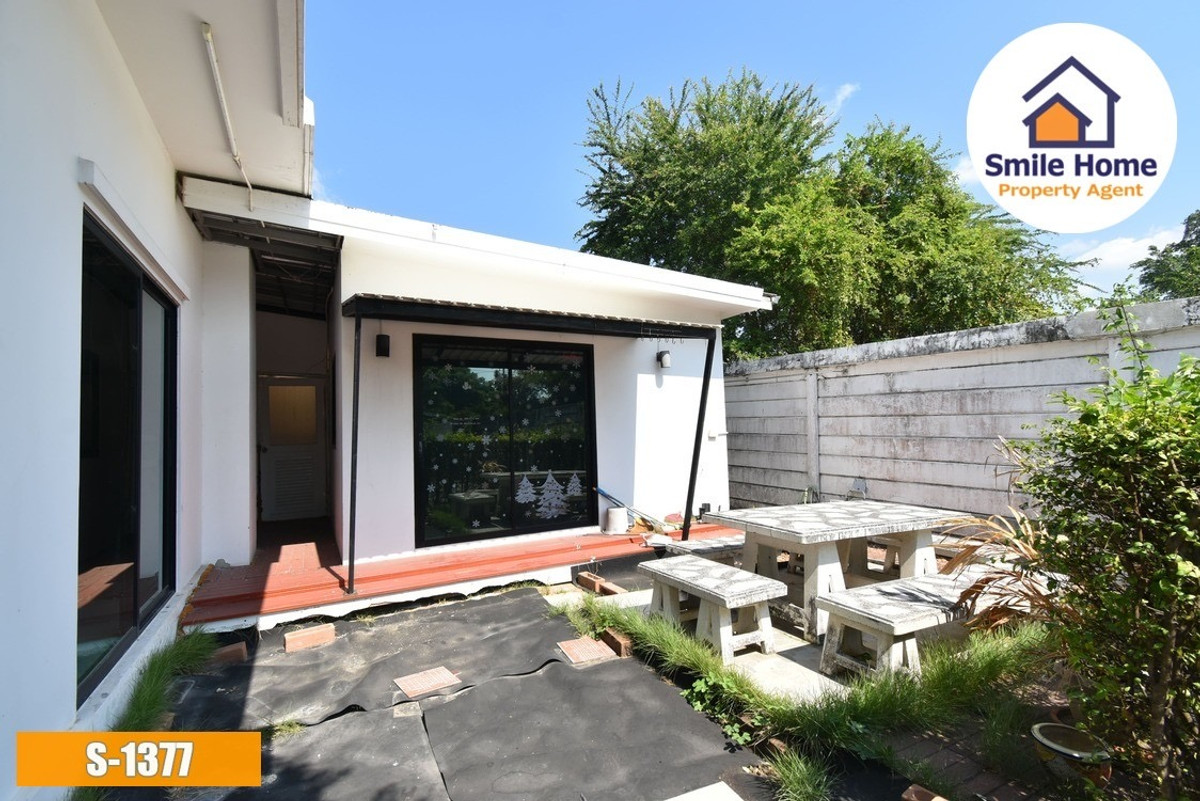 ขายบ้านลาดกระบัง สุวรรณภูมิ : พฤกษาวีทู อ่อนนุช-พระราม9 Pruksa We2 Onnut-Rama9 หลังริม ต่อเติมเรียบร้อย