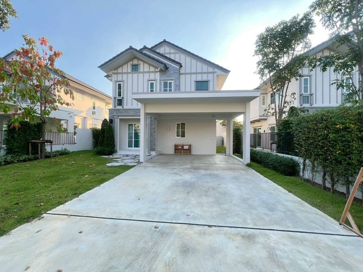 ให้เช่าบ้านบางนา แบริ่ง ลาซาล : ให้เช่า✨ Villaggio 3 ศรีนครินทร์–บางนา : บ้ านเดี่ยวพื้นที่กว้าง ขนาด 4 ห้องนอน : ใกล้ Central Bangna