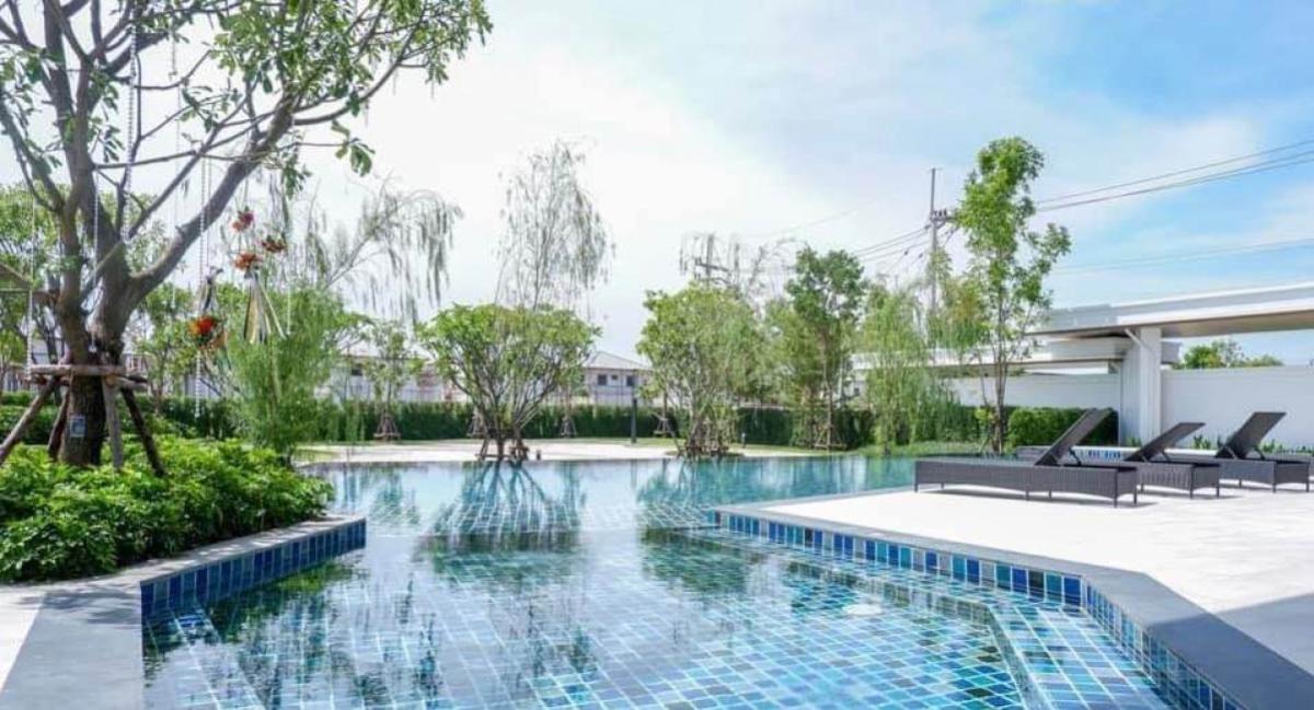 ขายบ้านนครปฐม : ขายบ้าน  บ้านฟ้ากรีนเนอรี่ ทิวา ปิ่นเกล้า-สาย 5 ห้องมุม หน้ากว้าง บางกระทึก สามพราน นครปฐม CX-142751