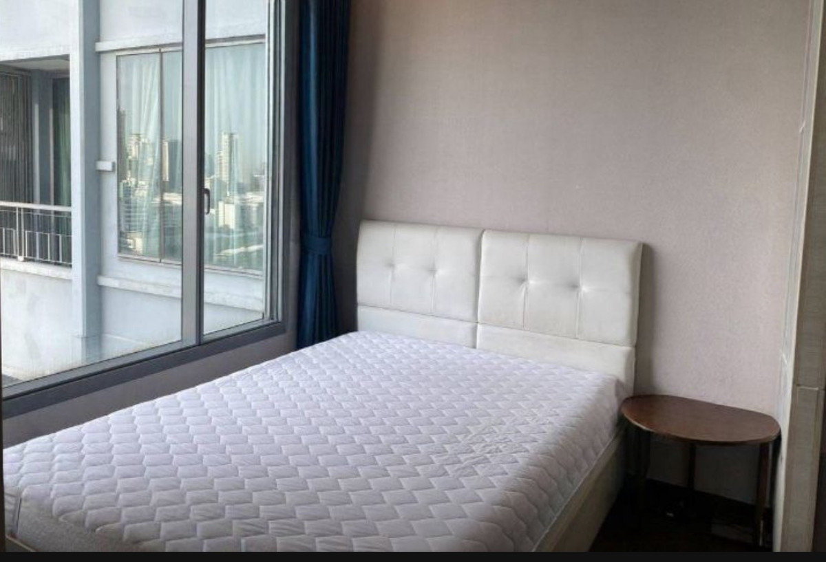 For RentCondoRama9, Petchburi, RCA : ✨ Condo for rent Q Asoke | High floor, city view, fully furnished, ready to move in ✨
