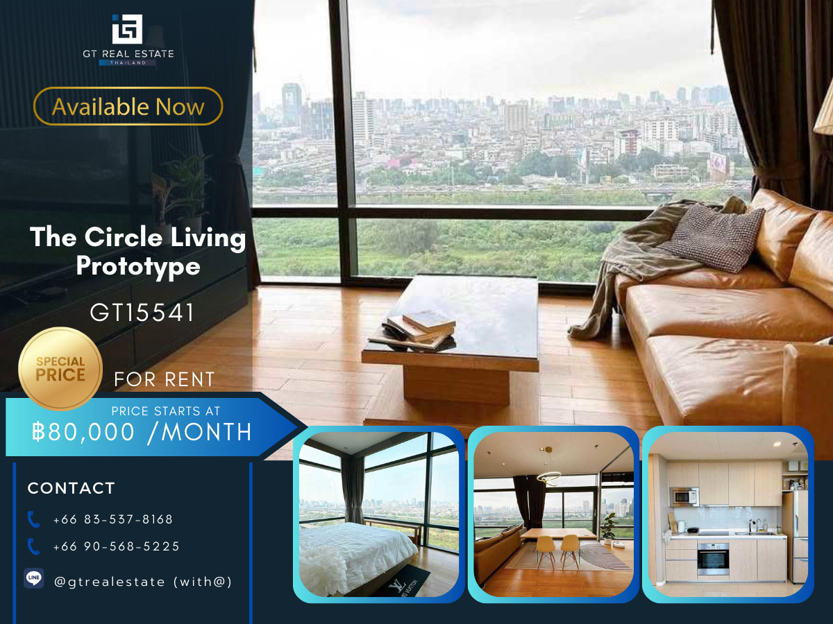 ให้เช่าคอนโดพระราม 9 เพชรบุรีตัดใหม่ RCA : คอนโด Circle Living Prototype เดินทางสะดวก ใกล้รถไฟฟ้าบีทีเอส มีรถรับส่ง ห้องสวย เฟอร์นิเจอร์ครบ พร้อมอยู่!!