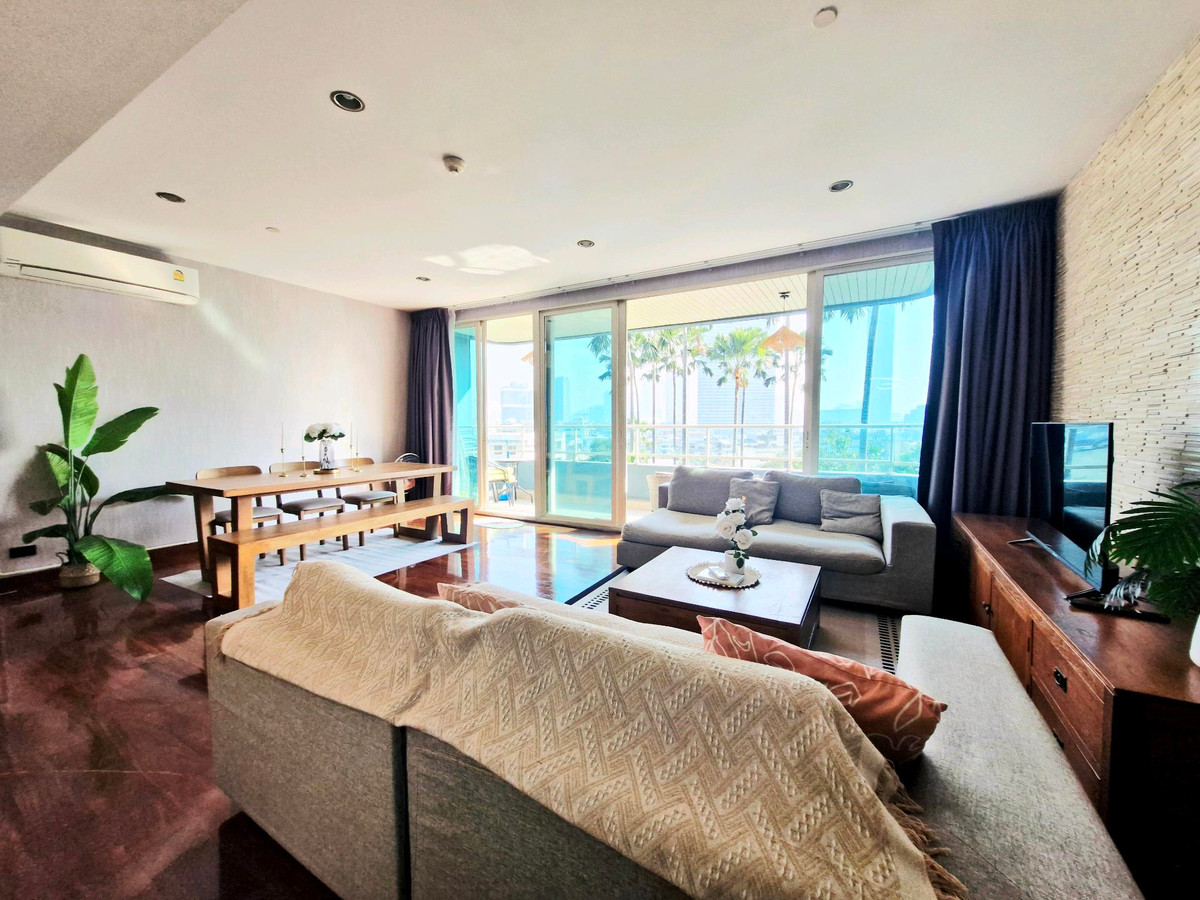 For SaleCondoWongwianyai, Charoennakor : Urgent sale! 📍Watermark Chaophraya River 3BR 145 sq m. Cheapest price in the project 13.5 million baht.🔥 Pets allowed🐶🐱 Near ICONSIAM.