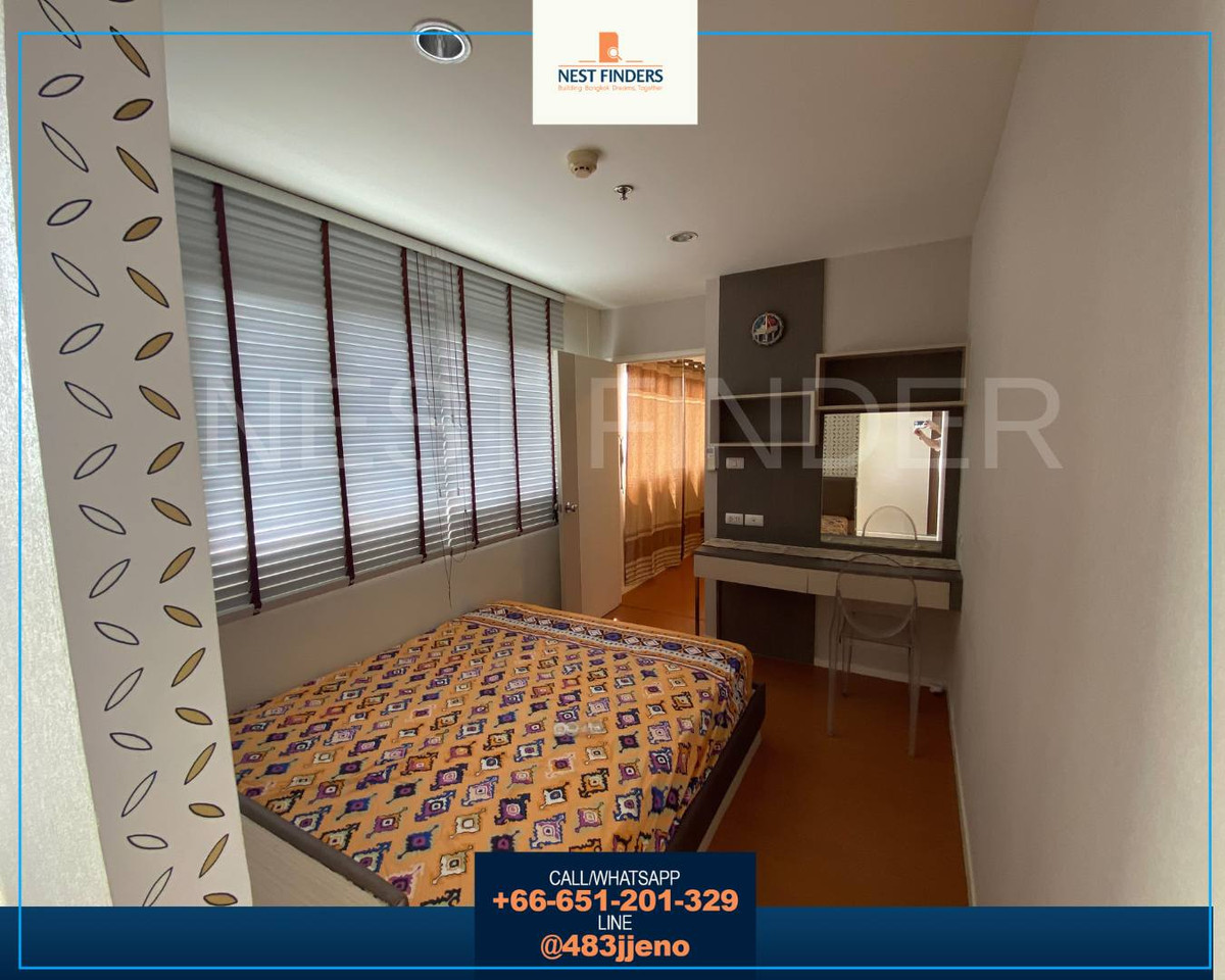 For RentCondoBangna, Bearing, Lasalle : 1 bedroom BTS Bangna Condo for rent near Mega Bangna — comfortable to live in, convenient to travel.