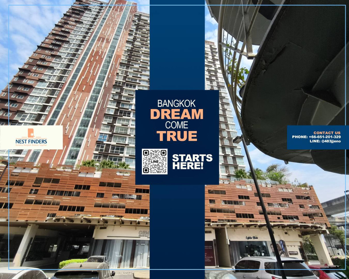 For RentCondoBangna, Bearing, Lasalle :  1 Bed near BTS Bangna #perfect for city life near Bangna.