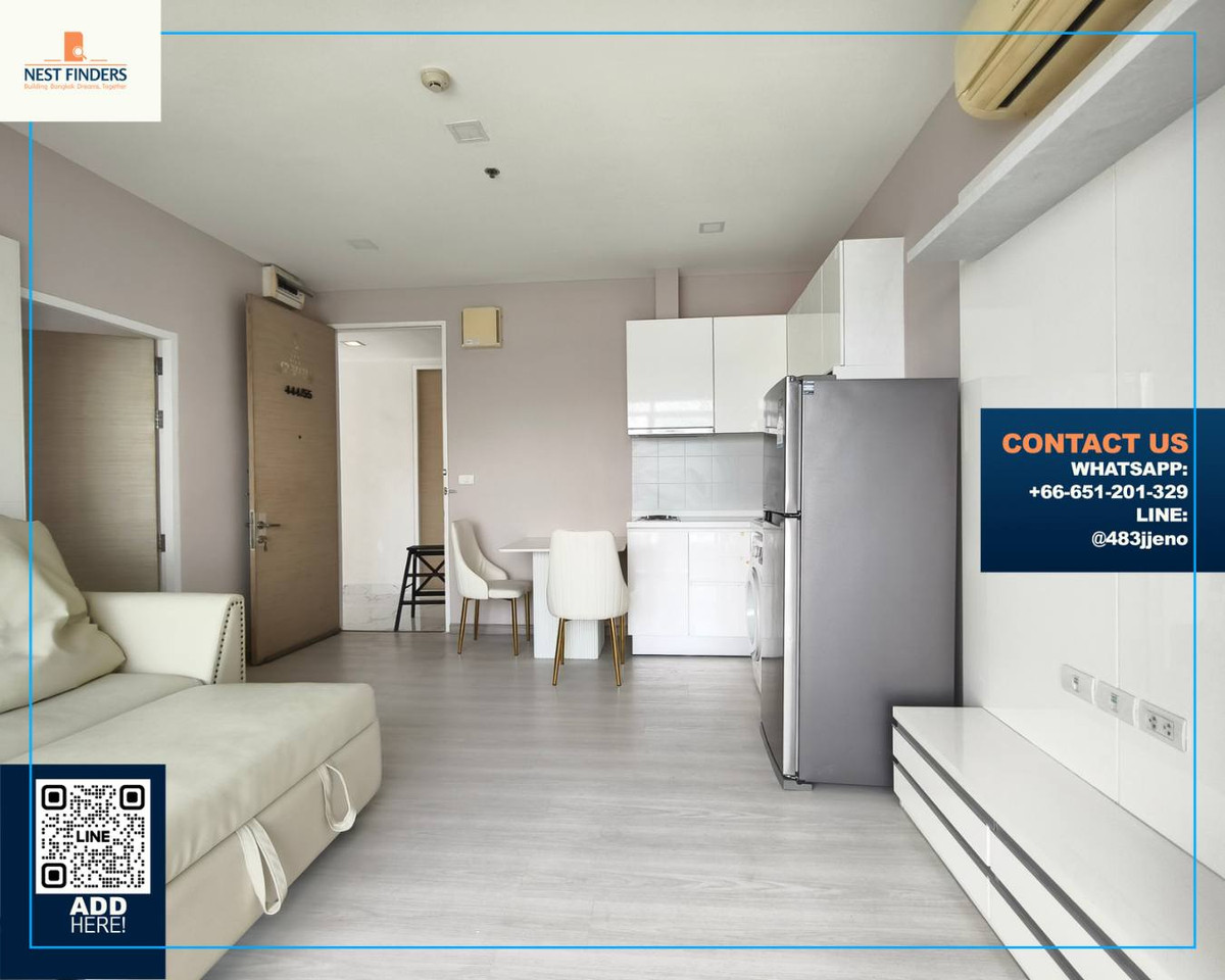 For RentCondoBangna, Bearing, Lasalle :  1 Bed near BTS Bangna #perfect for city life near Bangna.