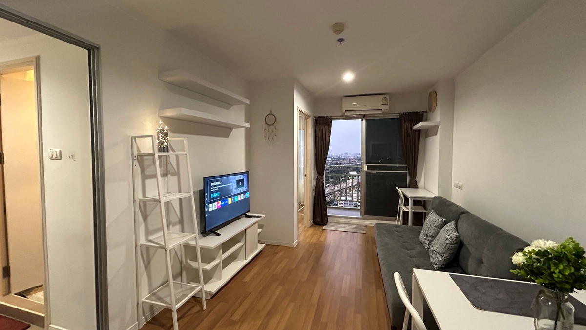 ขายคอนโดปิ่นเกล้า จรัญสนิทวงศ์ : ขายพร้อมผู้เช่า รับรายได้ทันที ลุมพินี เพลส บรมราชชนนี-ปิ่นเกล้า (บรม35)  วิวสูง ห้องสวย สะอาด 