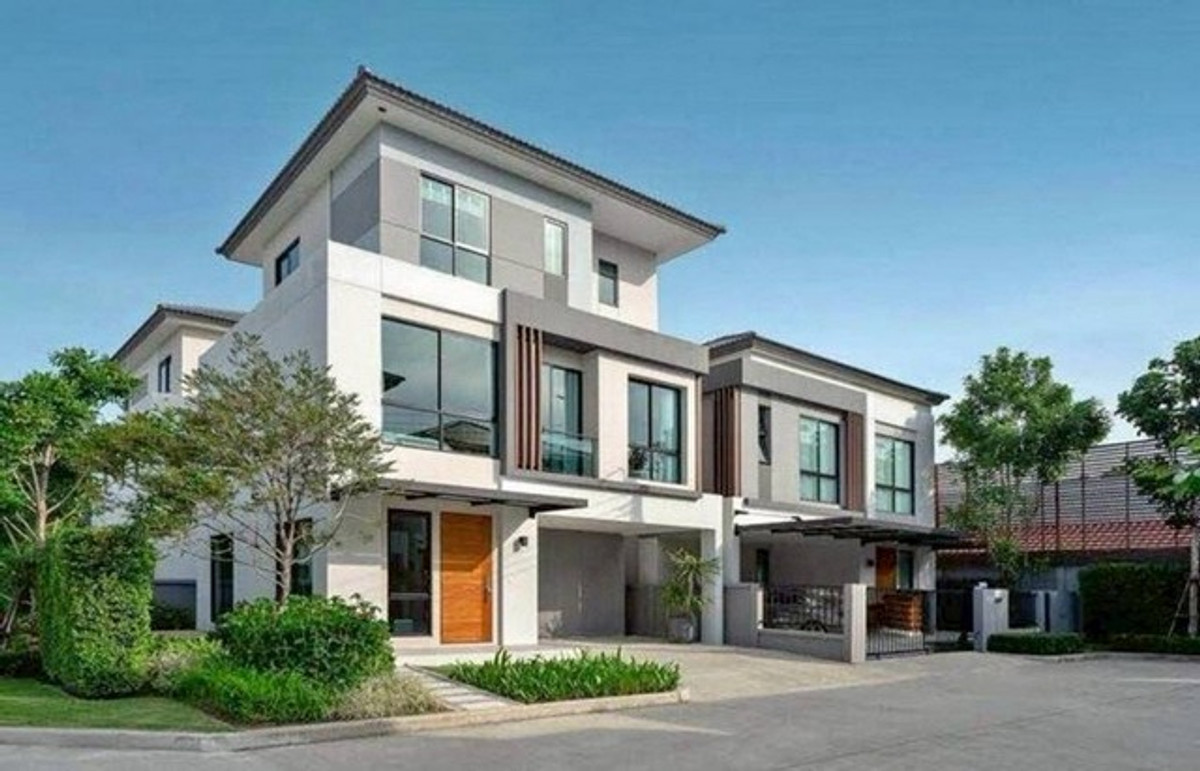 ให้เช่าบ้านบางแค เพชรเกษม : ให้เช่าบ้านแฝด 2 ชั้น พื้นที่ใช้สอย 154 ตร.ม.โครงการ นินญา ติด ถนนกัลปพฤกษ์ บ้านตกแต่ง Built-in ทั้งหลัง