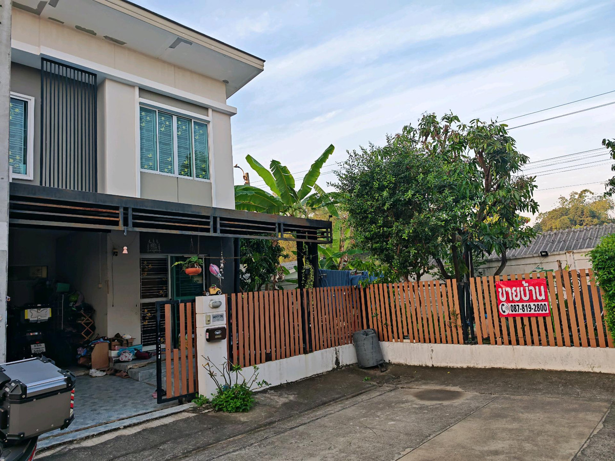 For SaleTownhomeMin Buri, Romklao : Townhome for sale, 2 floors, 41.8 sq m., behind Pruksa Ville Village 62/1 Nimitmai.