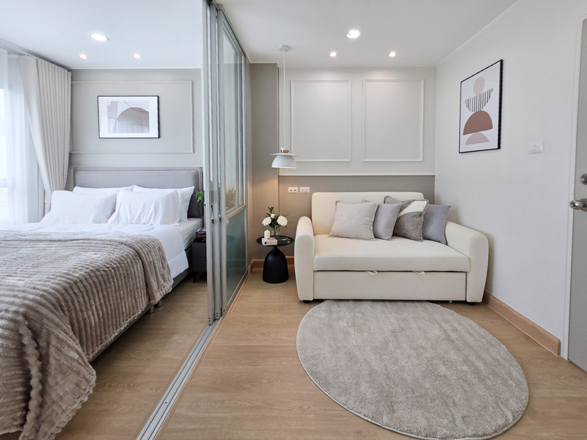 ขายคอนโดพัฒนาการ ศรีนครินทร์ : K-6701 ขายด่วน ! ห้องมุม ตกแต่งใหม่ LPN อ่อนนุช พัฒนาการ พร้อมอยู่