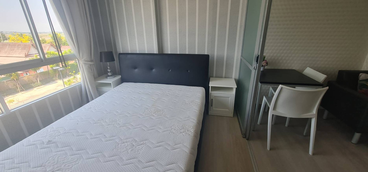 For RentCondoBangna, Bearing, Lasalle : For rent D Condo Campus Resort Bangna ABAC Bangna