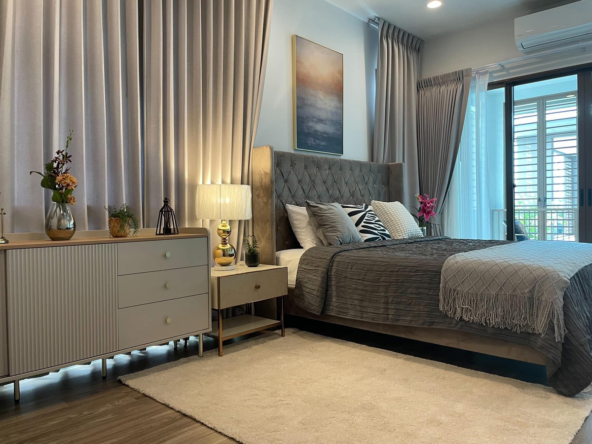 ให้เช่าบ้านพัฒนาการ ศรีนครินทร์ : ให้เช่า บุราสิริ กรุงเทพกรีฑา Fully furnished 4 ห้องนอน ใกล้ brighton school 