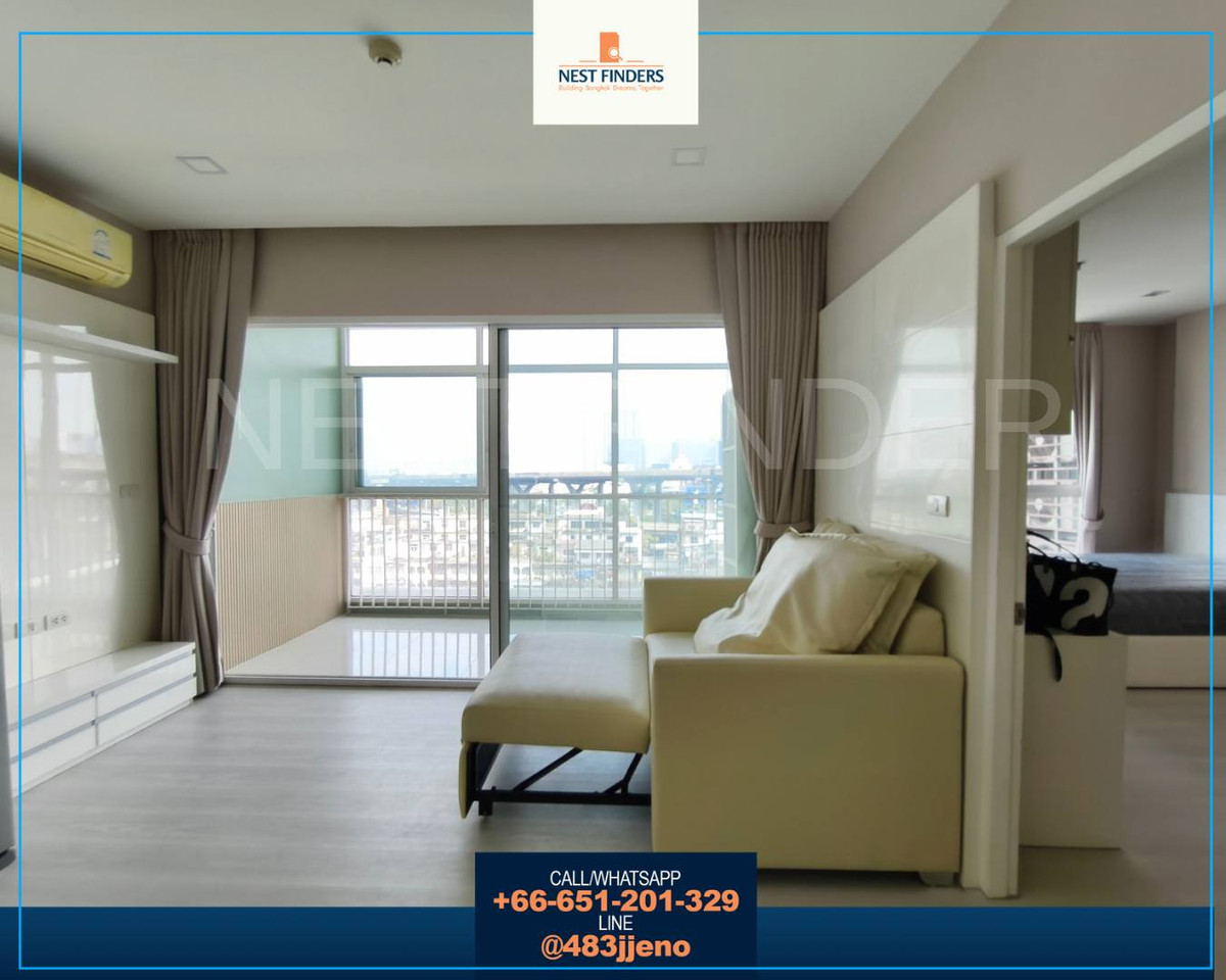 For RentCondoBangna, Bearing, Lasalle :  1 Bed near BTS Bangna #perfect for city life near Bangna.