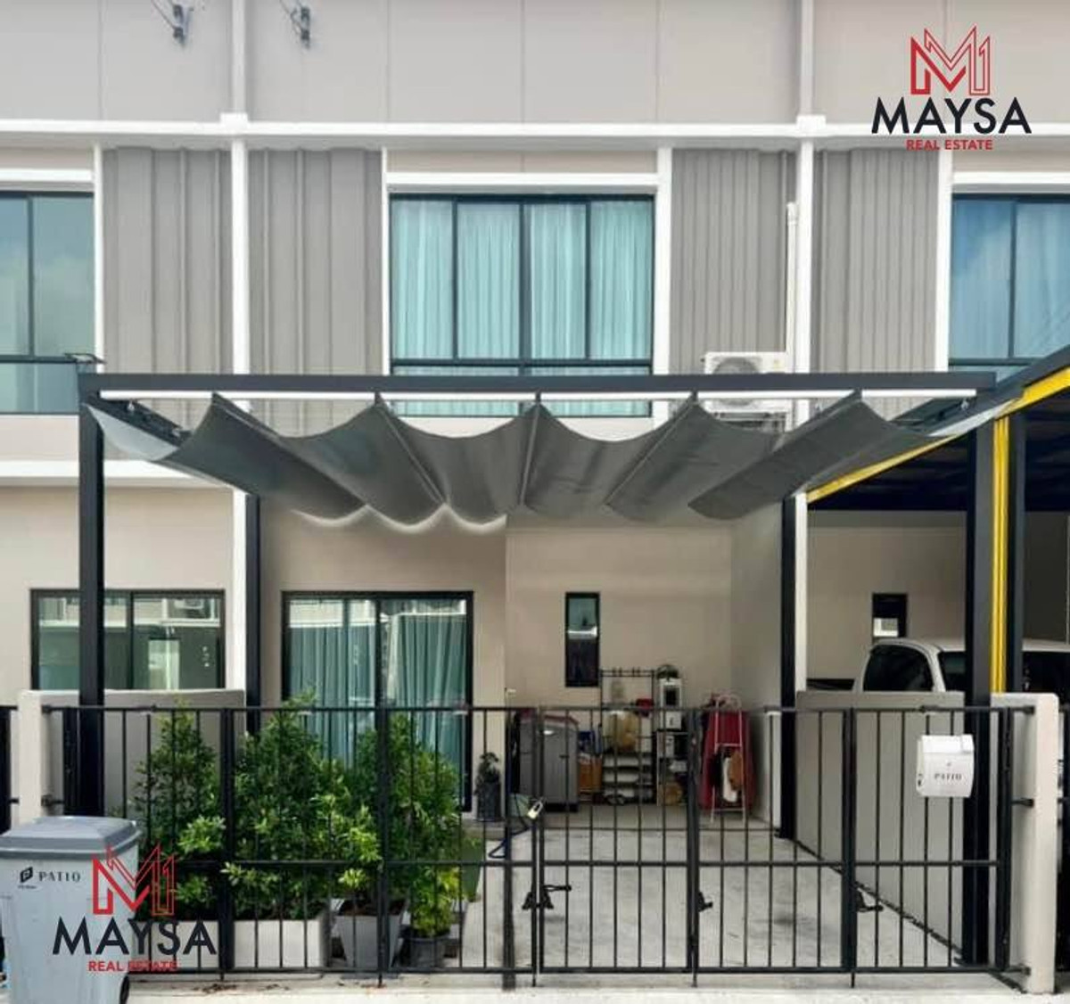 For RentTownhomeBangna, Bearing, Lasalle : 🏡 2-story townhome for rent, Soi King Kaew 25/1, 16000 baht per month (near Jemo Industrial Estate, Sukhapiban 2, Prawet) 🎉 Near Jemo Industrial Estate, Sukhapiban 2, Prawet, Chularat 9 Hospital, complete furniture and electrical appliances. The house is 