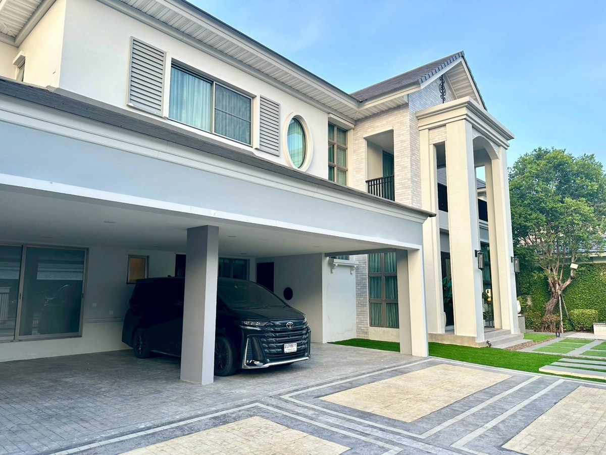 บ้านลาดกระบัง สุวรรณภูมิ : Perfect Masterpiece กรุงเทพกรีฑา–ศรีนครินทร์ คฤหาสน์หรูพร้อมเข้าอยู่ ใกล้โรงเรียนนานาชาติ Please call: 062-496-6454