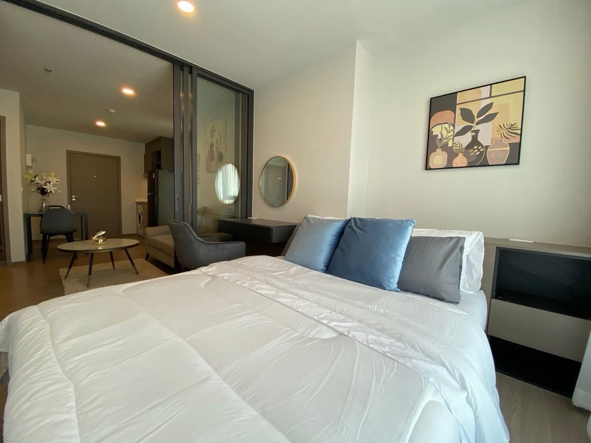For RentCondoKhlongtoei, Kluaynamthai : Beautiful room for rent, Aspire Sukhumvit Rama IV, fully furnished, ready to move in, just carry your bags and move in. If interested, please make an appointment to view quickly 😊