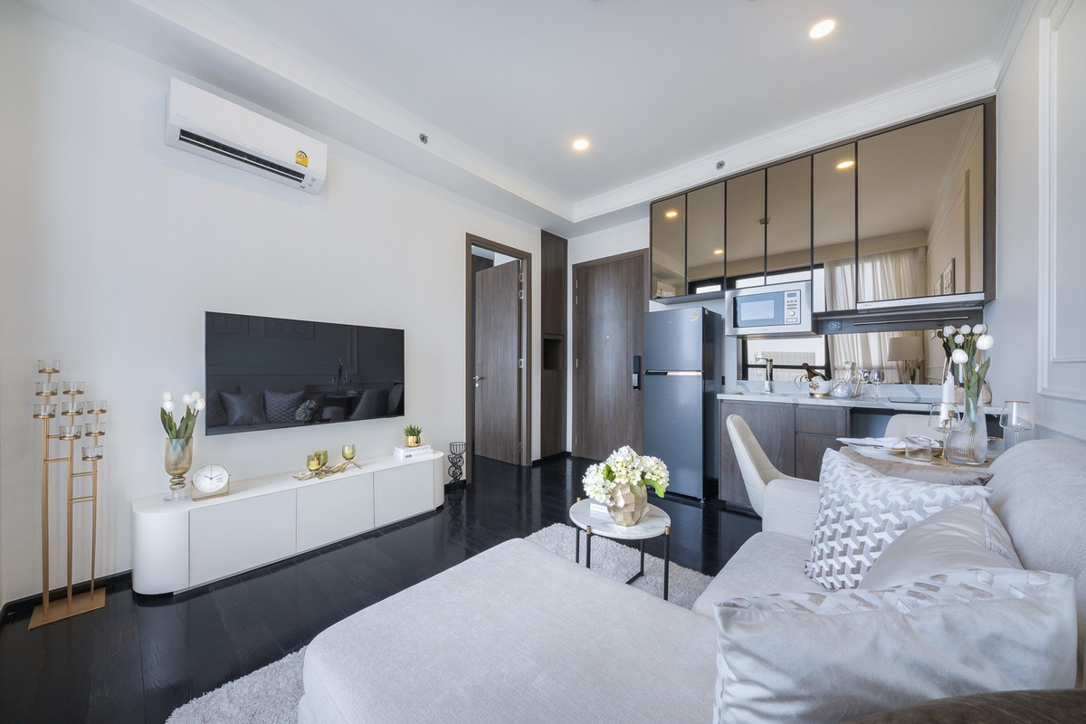 ขายคอนโดสุขุมวิท อโศก ทองหล่อ : (FOR SALE) ราคาดีมาก! Park Origin Thonglor I Yield 8% ห้องสวยตกแต่งหรู  เฟอร์+เครื่องใช้ไฟฟ้าครบ ชั้นสูง วิวสวย  ㅡ ใกล้ 🚆BTS ทองหล่อ 