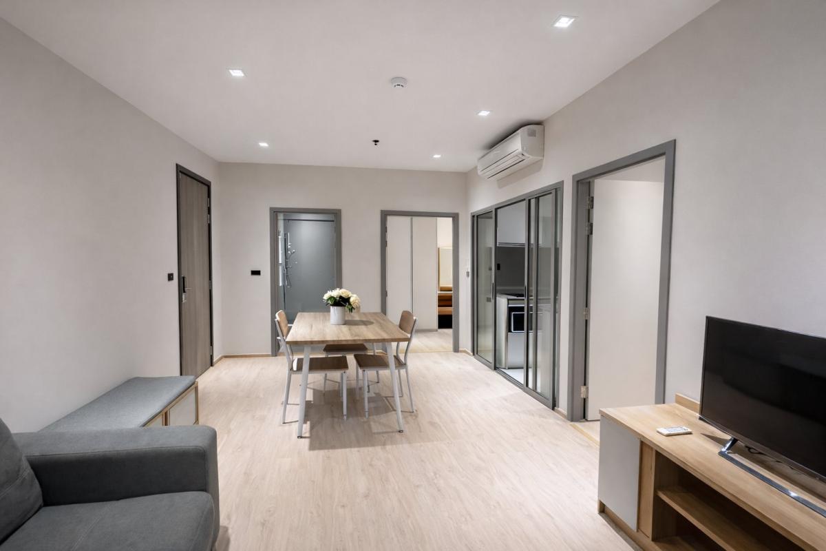 ให้เช่าคอนโดท่าพระ ตลาดพลู วุฒากาศ : 🔥ให้เช่าด่วน🔥Whizdom Station Ratchada–Tha Phra 2 ห้องนอน 1 ห้องน้ำ ห้องกว้าง เป็นสัดส่วน แต่งตกครบ พร้อมเข้าอยู่ ❗