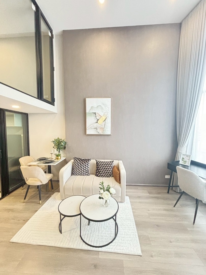 ขายคอนโดอ่อนนุช อุดมสุข : 🔥ขายด่วน🔥ไนท์บริดจ์ สเปซ สุขุมวิท - พระราม 4 ใกล้สถานีรถไฟฟ้า BTS พระโขนง เฟอร์นิเจอร์ครบ พร้อมเข้าอยู่