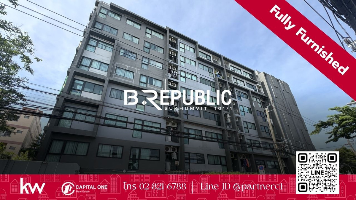 For RentCondoOnnut, Udomsuk : ✨ For rent B Republic Sukhumvit 101/1 – near BTS Punnawithi & Udomsuk 💎
