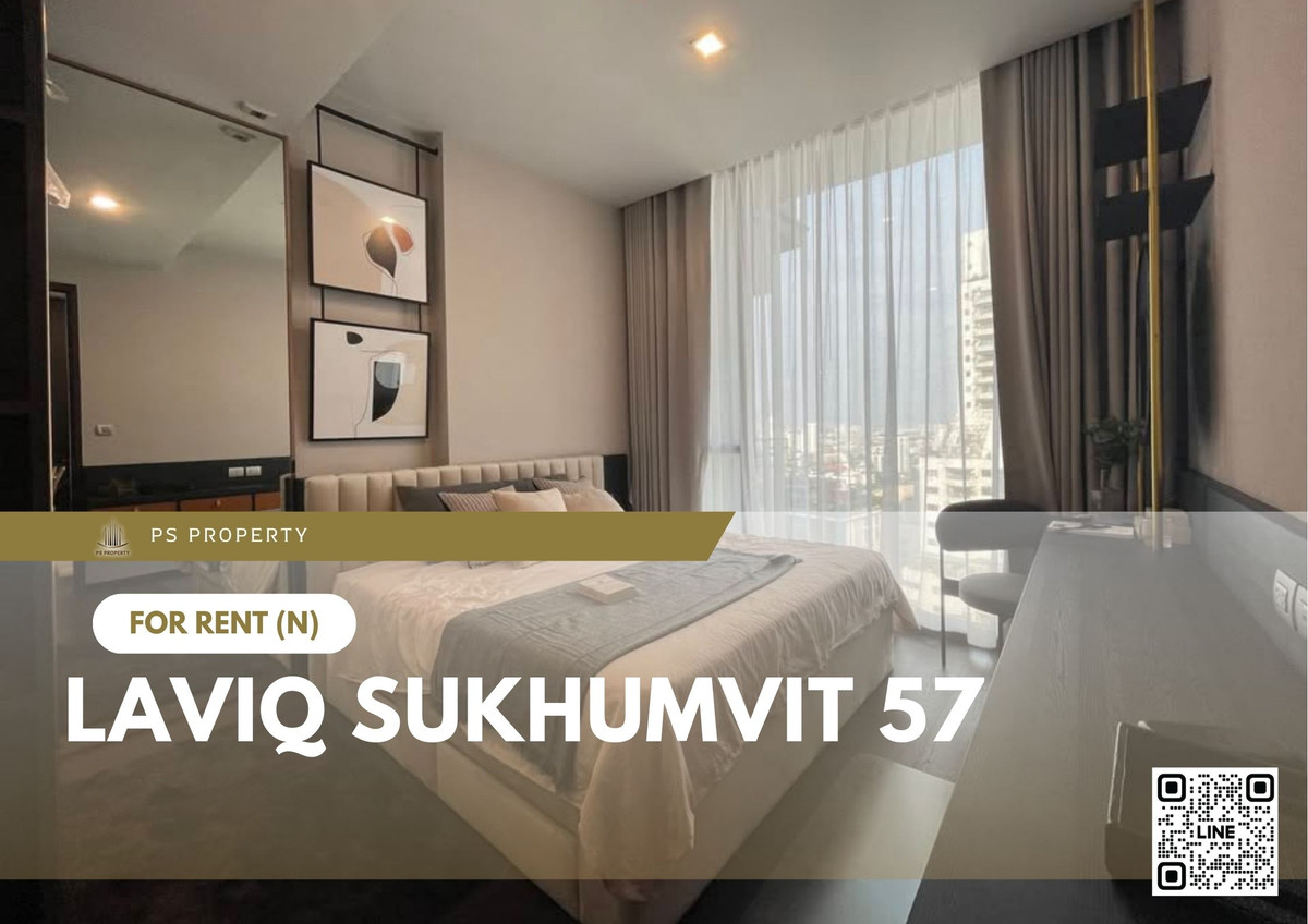 For RentCondoSukhumvit, Asoke, Thonglor : For Rent 🔥 LAVIQ Sukhumvit 57 🔥 Near BTS Thonglor. Fully furnished with appliances.