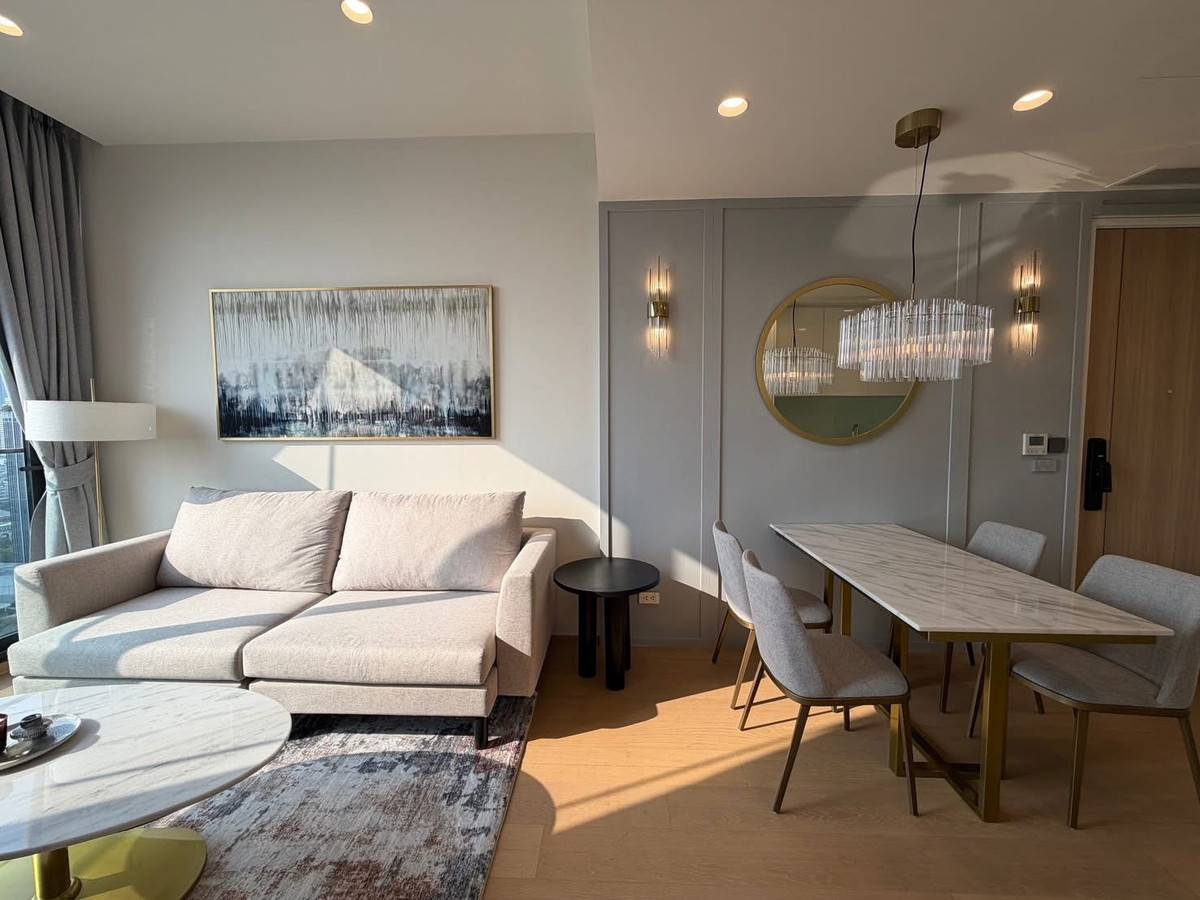 For RentCondoSathorn, Narathiwat : (For rent) Condo ANIL Sathorn 12 I 2-BR, beautiful room, fully furnished + electrical appliances ㅡ Near 🚆BTS St. Louis