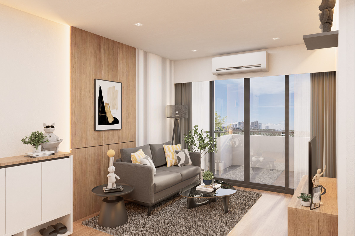 For SaleCondoOnnut, Udomsuk : K-6704 Urgent sale! Large room, newly decorated, high floor, Eastwood On Nut, ready to move in.