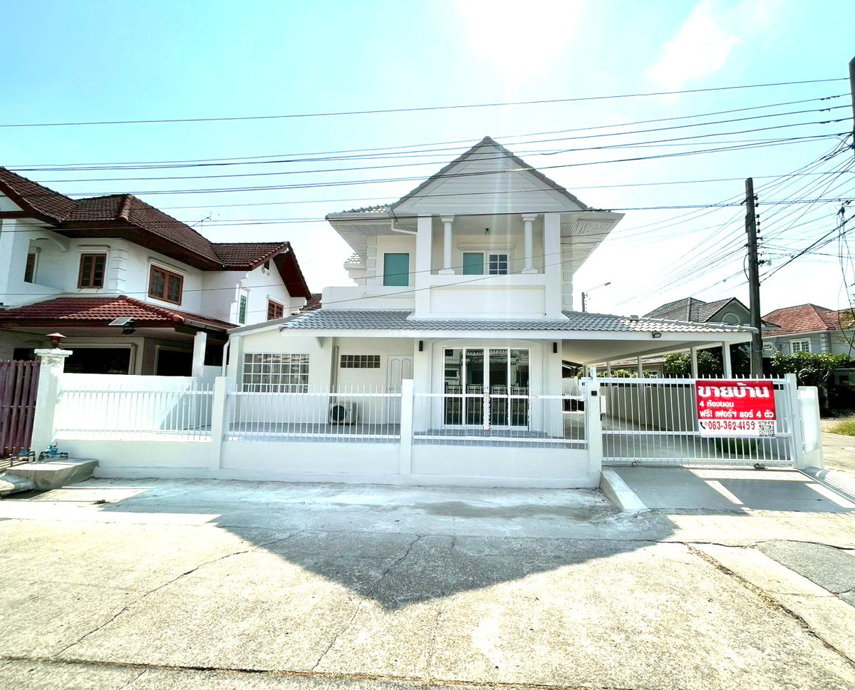 For SaleHouseNonthaburi, Bang Yai, Bangbuathong : Urgent Sale – Fully Renovated Detached House, Fully Furnished Maniya 2 Village, Tha It, Rattanathibet Road, Nonthaburi