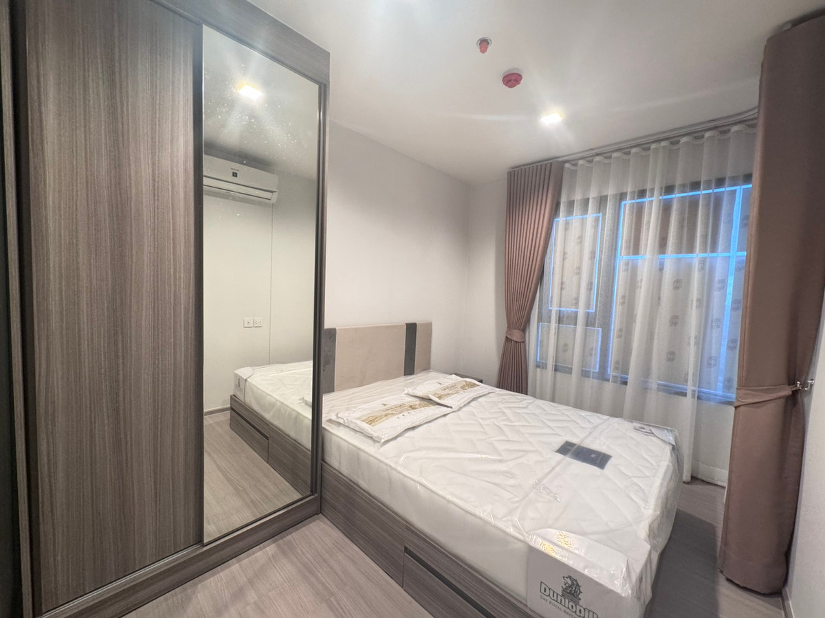 ให้เช่าคอนโดท่าพระ ตลาดพลู วุฒากาศ : Life Sathorn Sierra ห้องใหม่ ว่างพร้อมให้เช่า วิวโล่ง ฝั่งด้านหลัง 1 ห้องนอน+1ห้องทำงาน