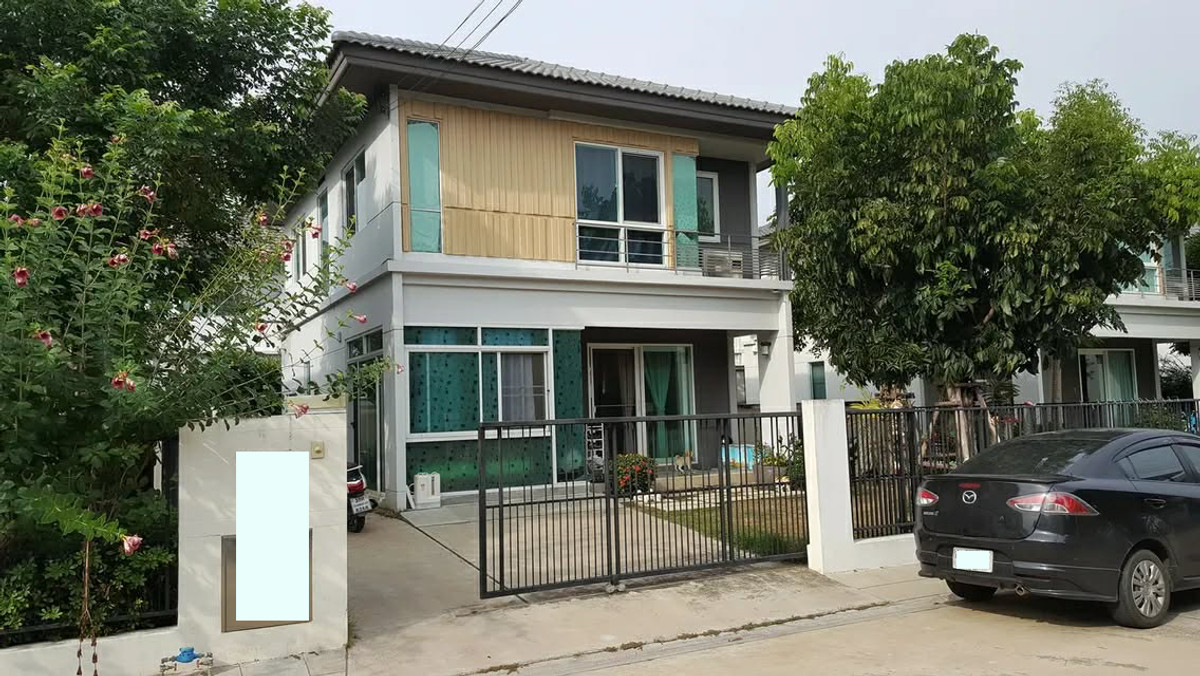For SaleHouseBangna, Bearing, Lasalle : 50 sq m, 4 bedrooms, 2 bathrooms, 2-story detached house, Prueklada, Bangna KM 26, near ABAC University.