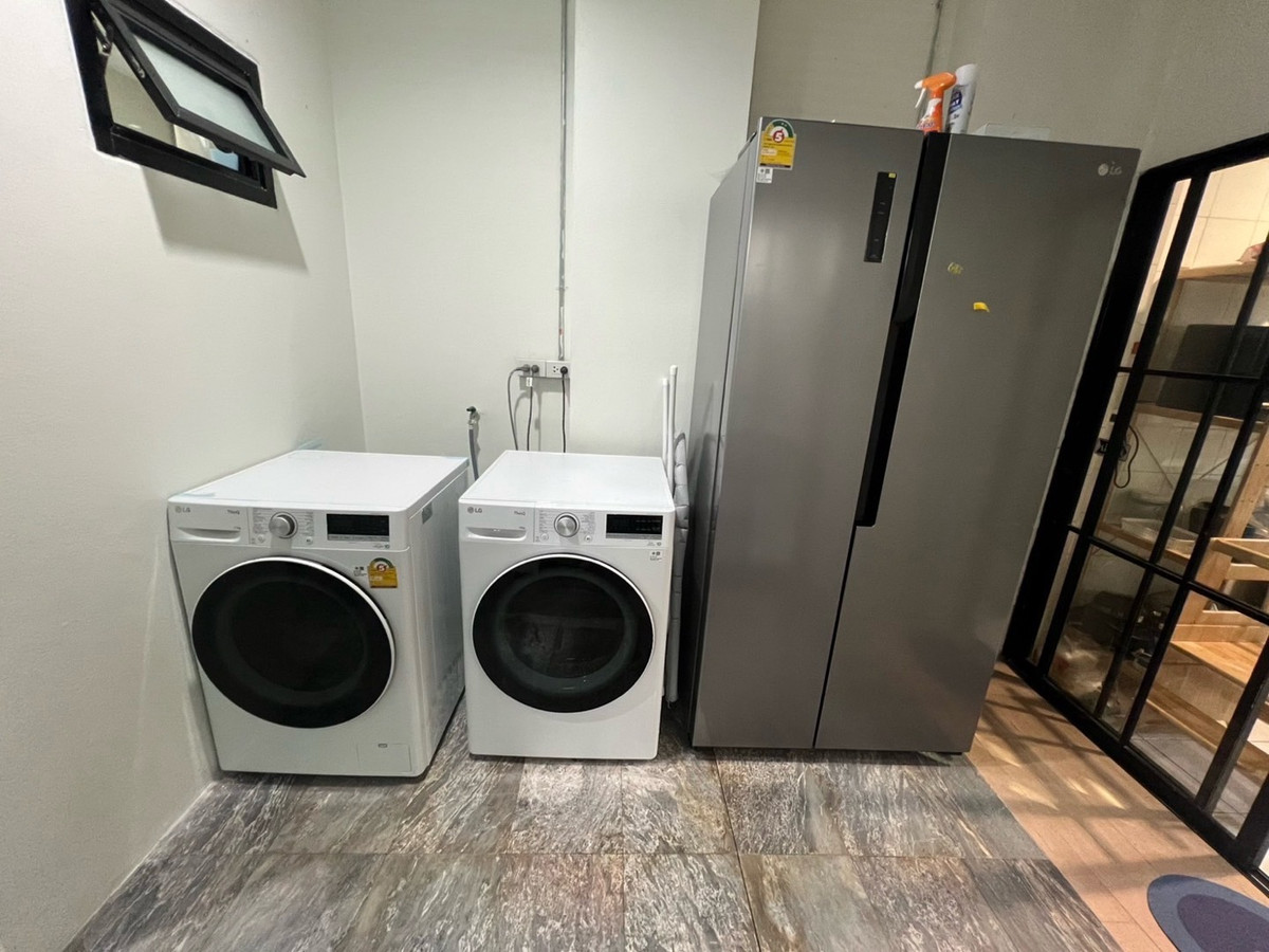 For RentHouseLadprao, Central Ladprao : ✨ Corner townhome for rent, fully furnished @ Lat Phrao 15 , private fitness center | Soi Tan, quiet, private, 70,000/month