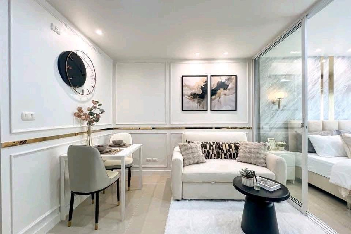 ให้เช่าคอนโดท่าพระ ตลาดพลู วุฒากาศ : Metro Park Sathorn (เมโทร ปาร์ค สาทร) เฟอร์นิเจอร์ครบ สตูดิโอ 30 ตารางเมตร