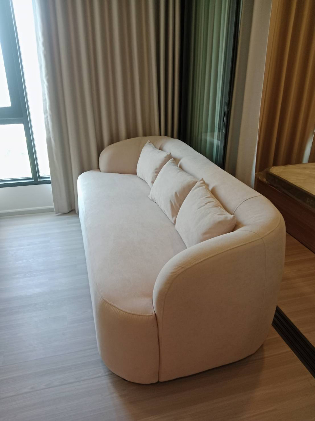 ให้เช่าคอนโดวงเวียนใหญ่ เจริญนคร : 🔥 ปล่อยเช่าคอนโด Quintara MHy’Den Pho Nimit  ห้องใหม่มือหนึ่ง ไม่เคยเข้าอยู่  • ชั้นสูง วิวเมือง โปร่ง โล่ง