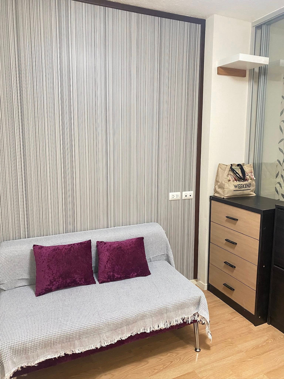 ให้เช่าคอนโดลาดกระบัง สุวรรณภูมิ : K-5743 ให้เช่าด่วน ! LPN อ่อนนุช ลาดกระบัง 1 ห้องสวย วิวโล่ง พร้อมอยู่